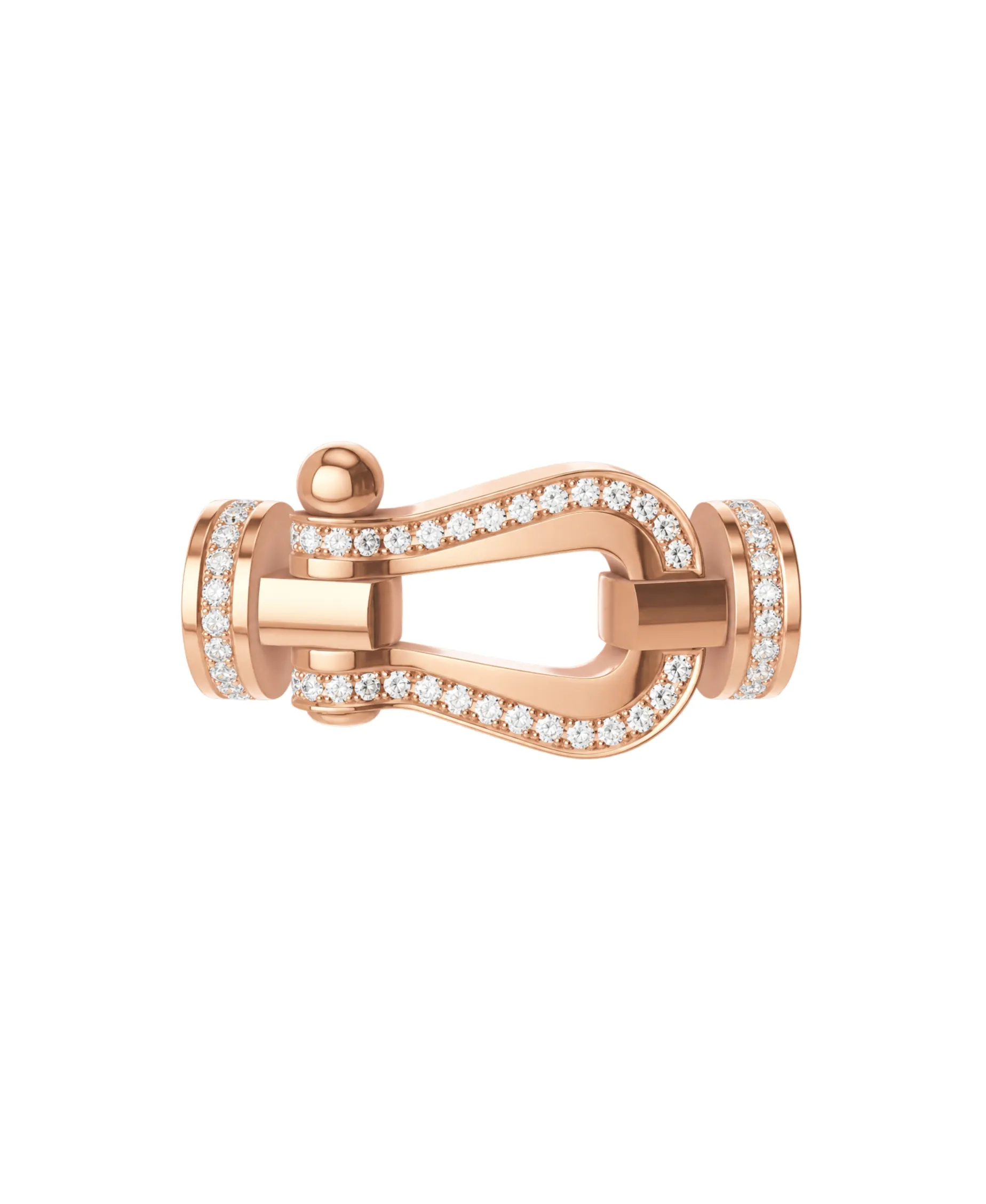 Hebilla FRED G Force Oro Rosa 18K Diamantes | 0B0185