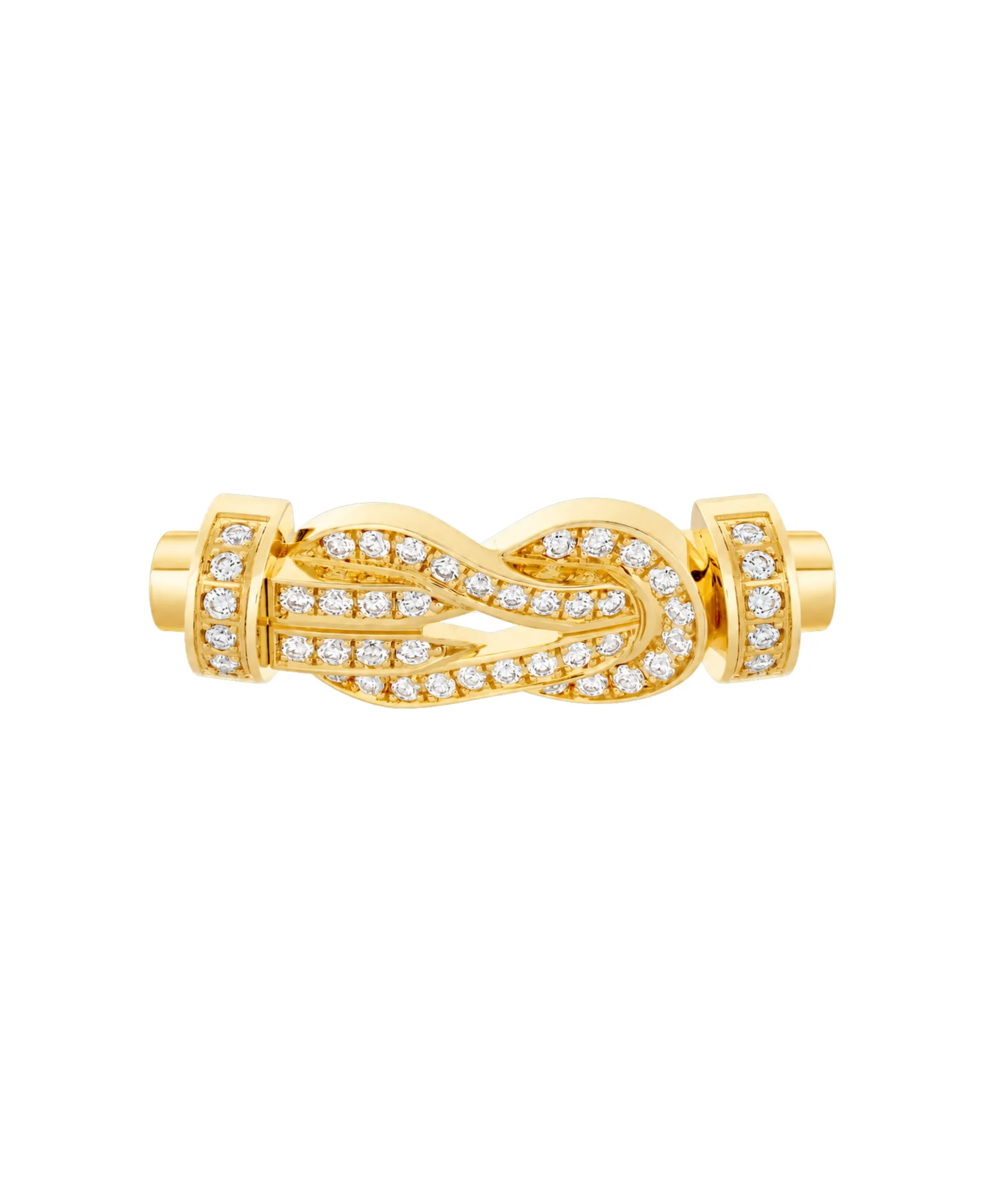 Hebilla FRED M Chance Infinie Oro Amarillo 18K Diamantes | 0B0110