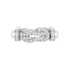 Hebilla FRED M Chance Infinie Oro Blanco 18K Diamantes | 0B0112
