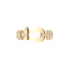 Hebilla FRED M Force Oro Amarillo 18K y Diamantes | 0B0070
