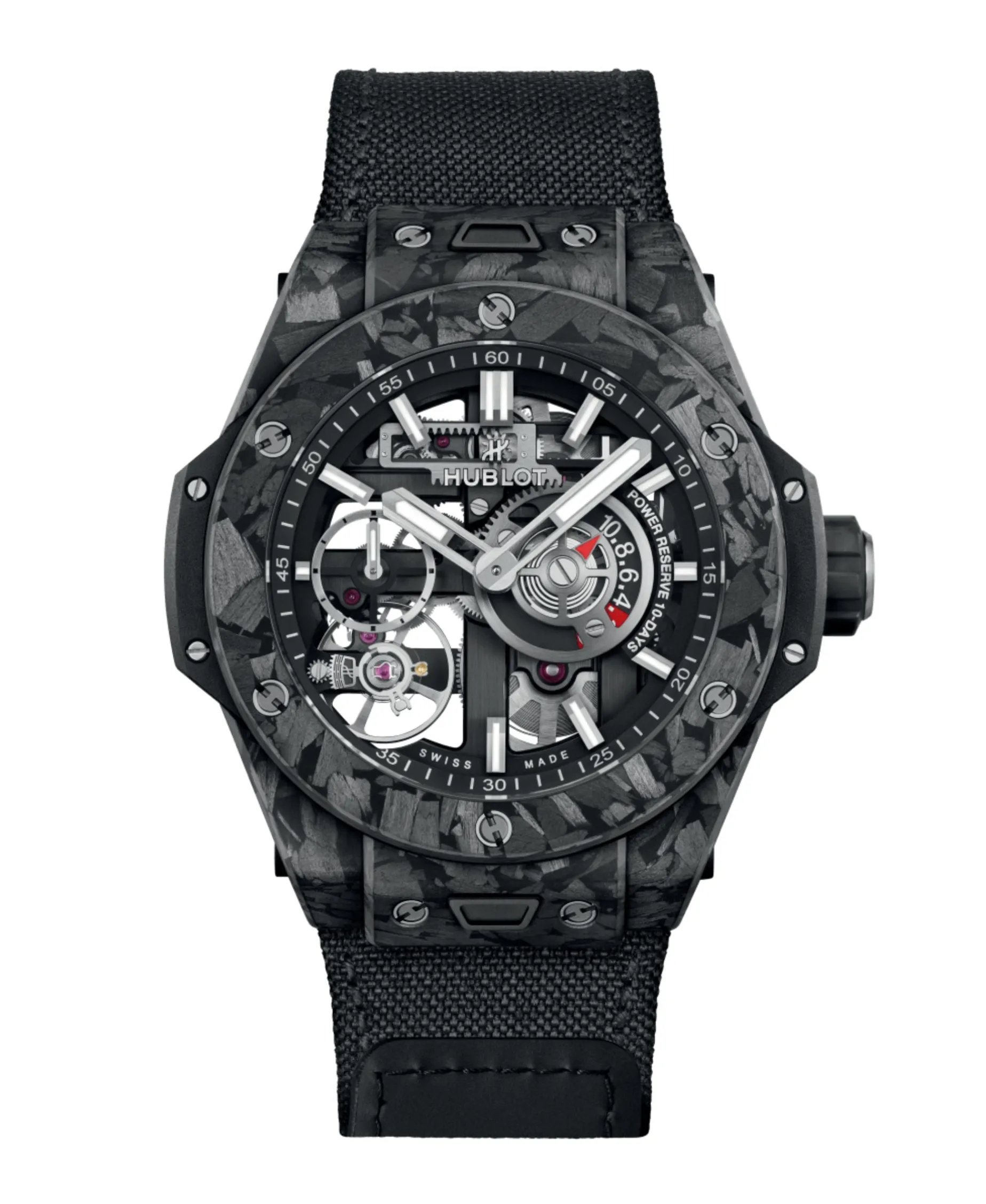 Hublot Big Bang MECA-10 Frosted Carbon 42 mm | 444.QN.1170.NR