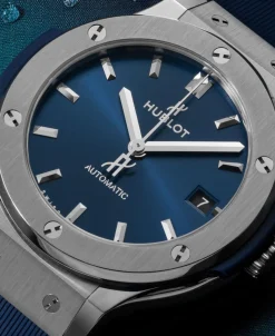 Hublot Classic Fusion Titanium Blue 38 mm | 565.NX.7170.RX