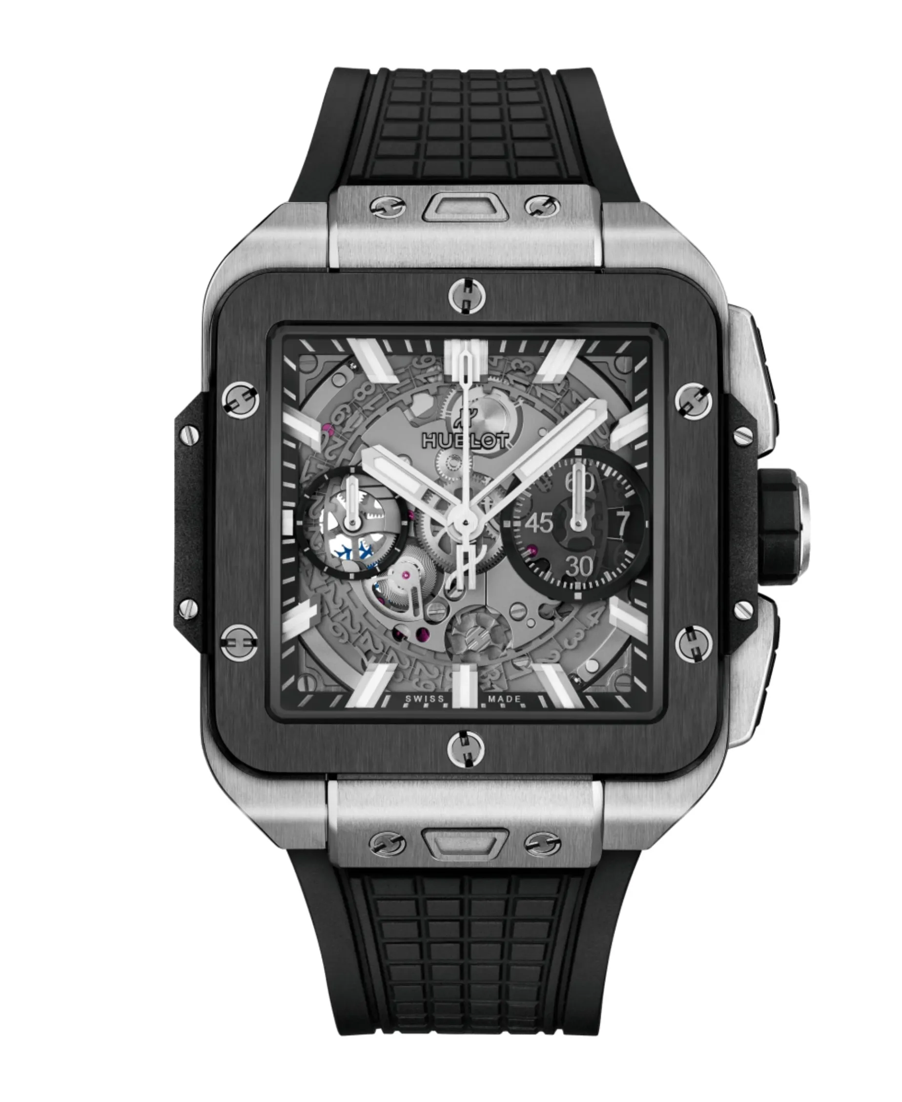 Hublot Square Bang Unico Titanium Ceramic 42 mm | 821.NM.0170.RX
