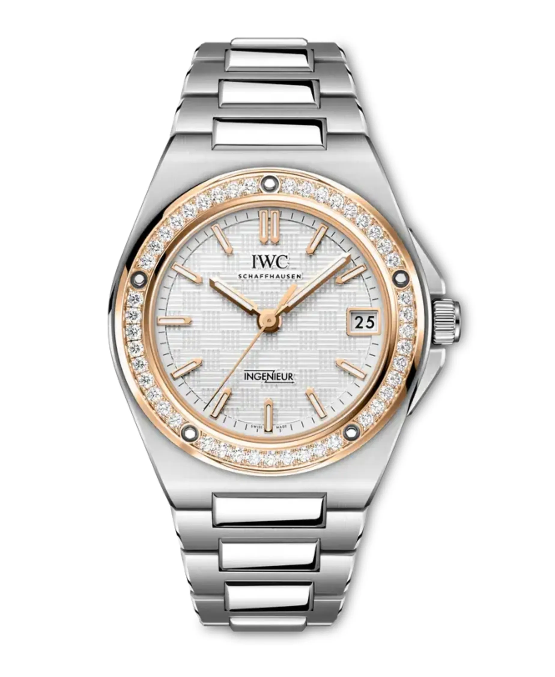 IWC Ingenieur Diamantes Acero y Oro Rojo 35,1 mm | IW324911