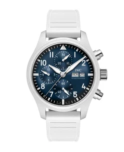 IWC Reloj de Aviador Cronógrafo “Le Petit Prince” Cerámica Blanca 41,9 mm | IW389410