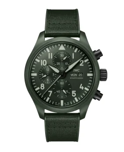 IWC Reloj de Aviador Cronógrafo TOP GUN Edición Woodlan 44,5 mm | IW389106