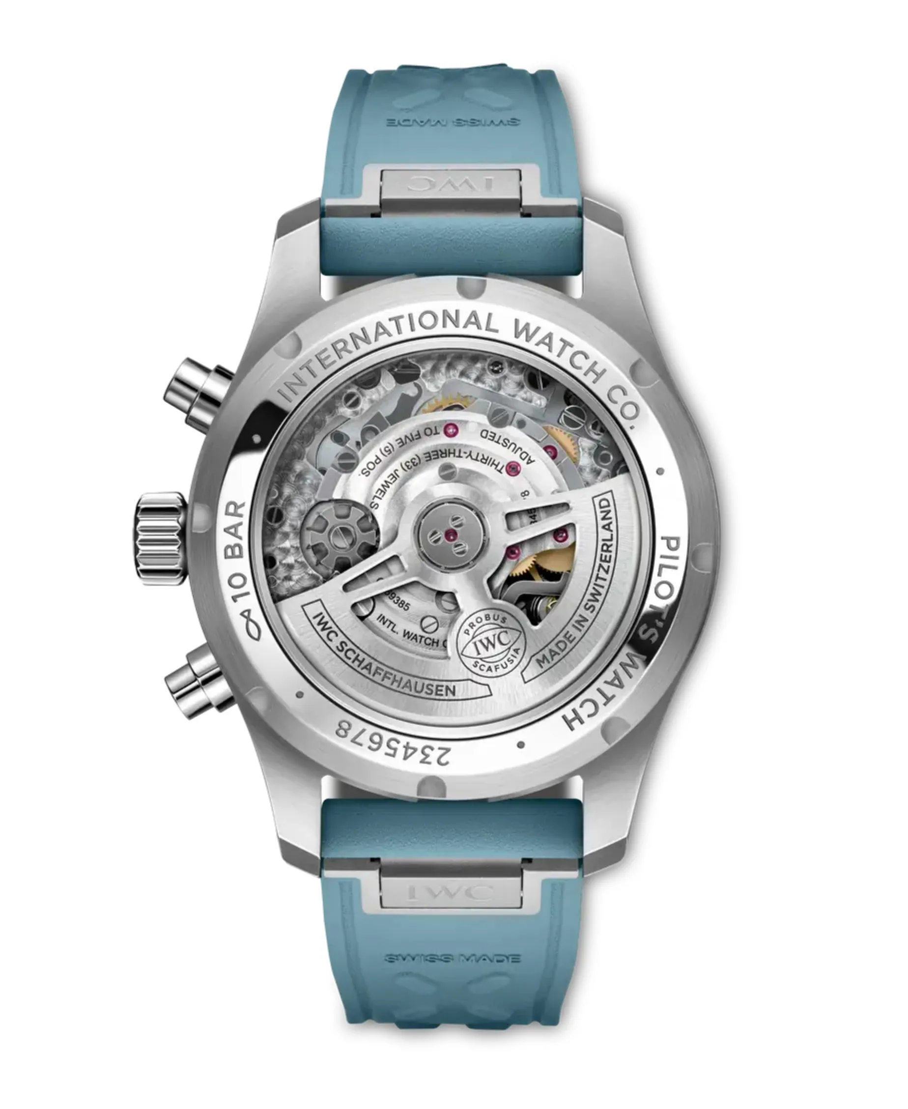 IWC Reloj de Aviador Cronógrafo Azul TOP GUN Miramar 41 mm | IW388117
