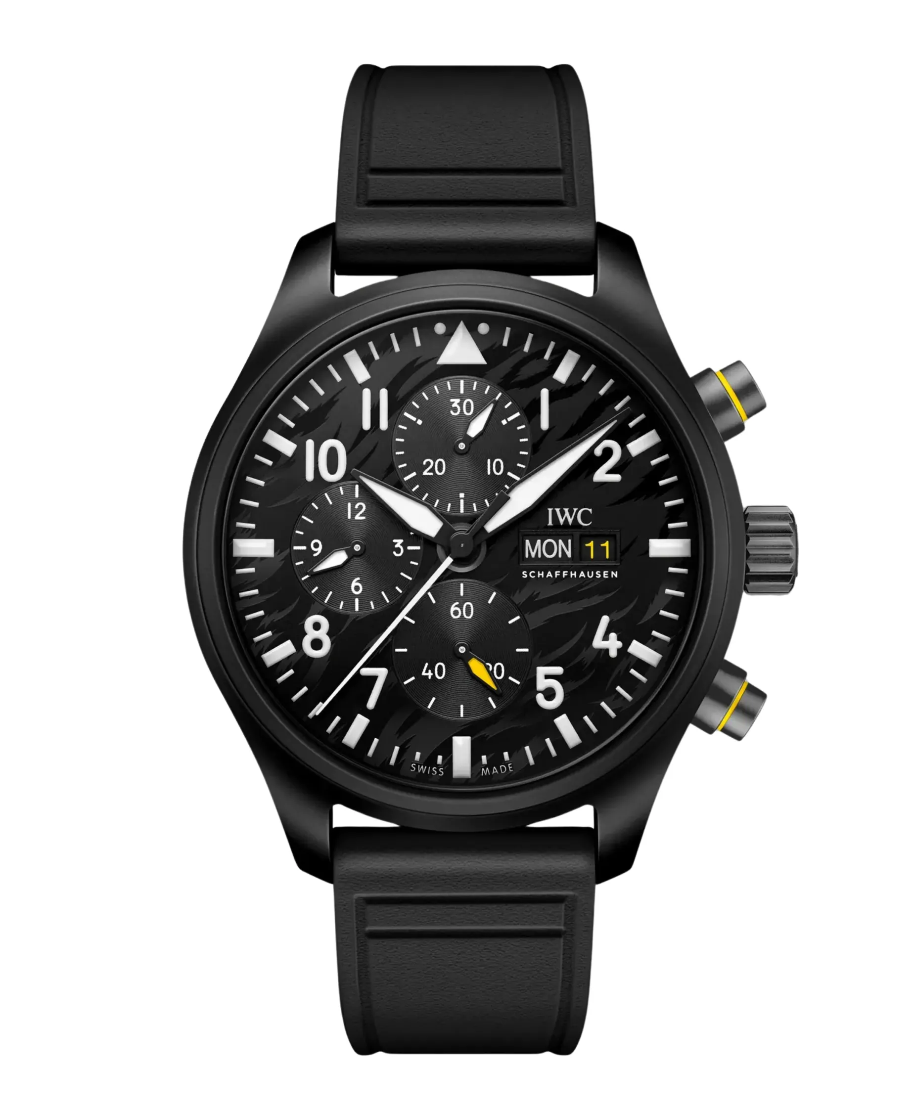 IWC Reloj de Aviador Cronógrafo Staffel 11 Negro 44,5 mm | IW389112