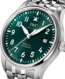 IWC Reloj de Aviador Mark XX Acero Esfera Verde 40 mm | IW328206
