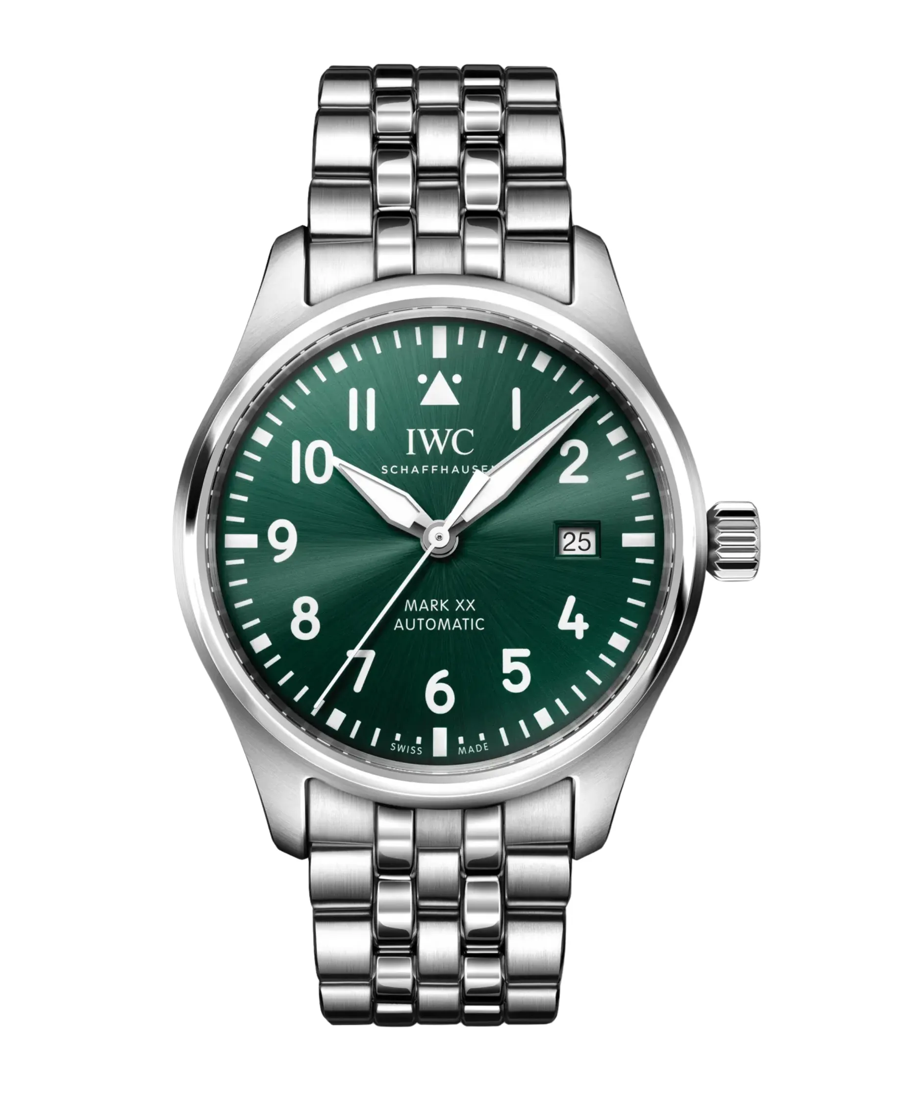 IWC Reloj de Aviador Mark XX Acero Esfera Verde 40 mm | IW328206