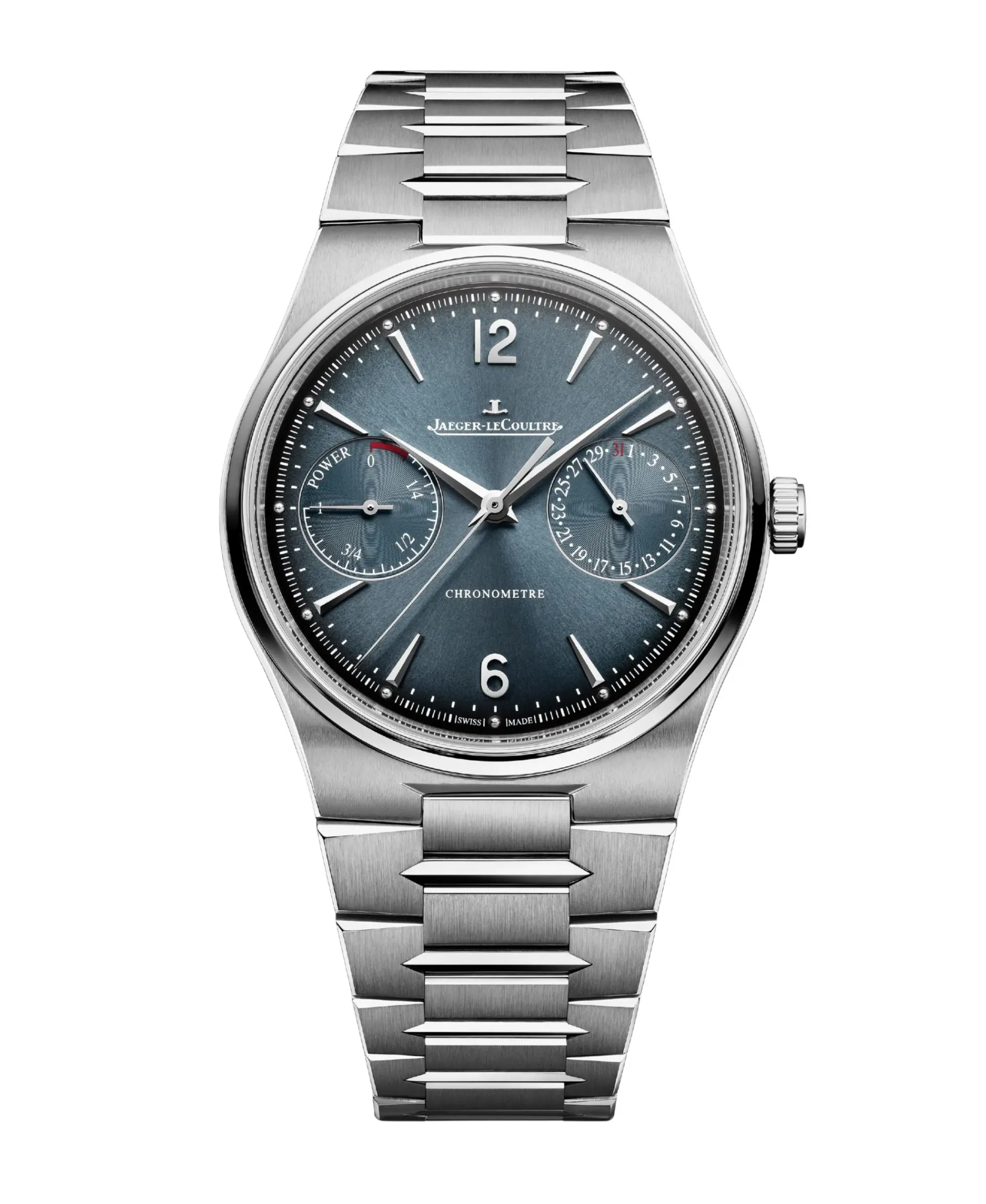 Jaeger-LeCoultre Master Control Chronometre Date Power Reserve Azul Acero 39 mm | Q4168120