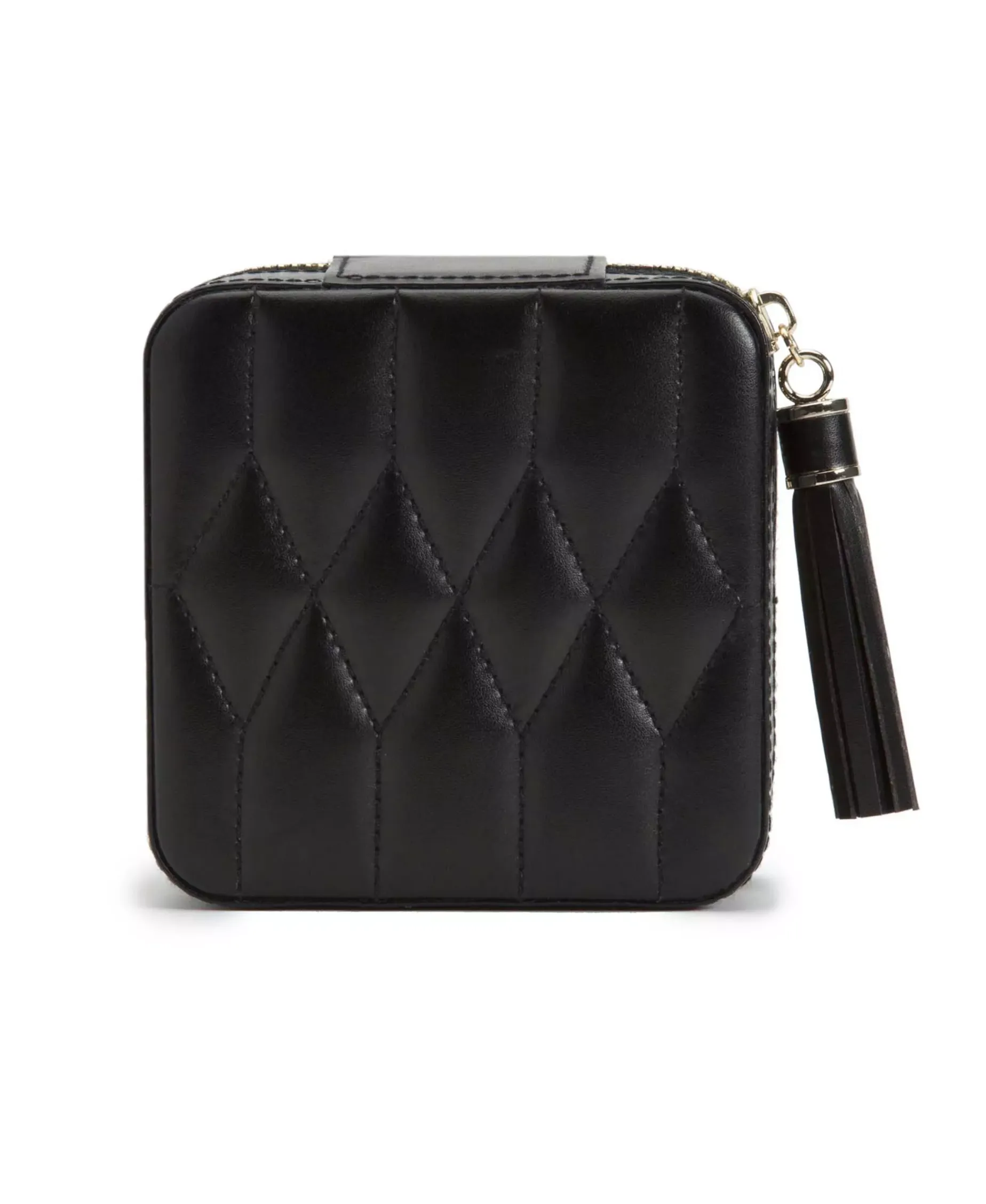Joyero Caroline WOLF Piel Negra Medium - 329971