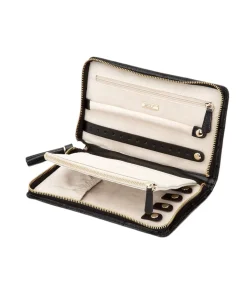 Joyero Caroline WOLF Portafolio Piel Negra - 324871
