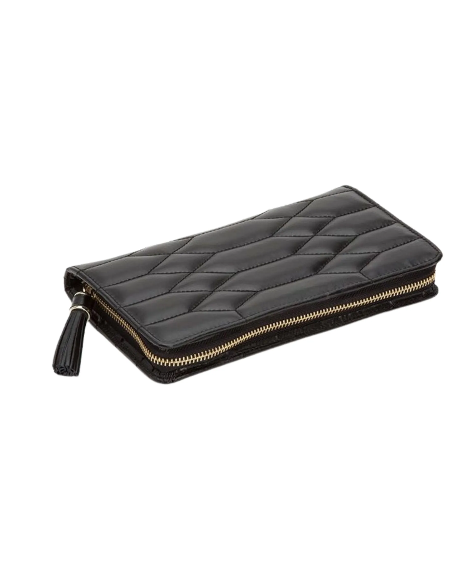 Joyero Caroline WOLF Portafolio Piel Negra - 324871