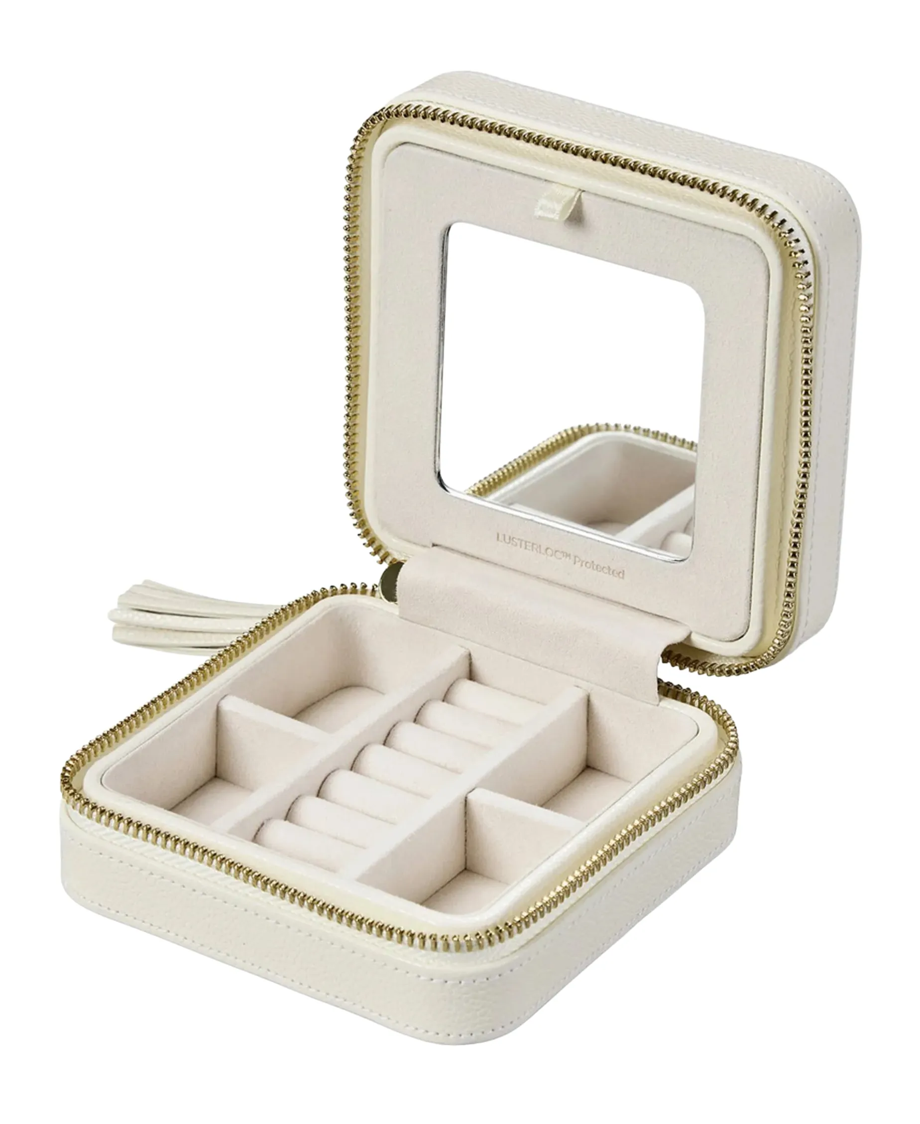 Joyero Estuche de Viaje WOLF Lauren Beige | 347852
