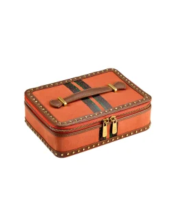 Joyero Ida WOLF Piel Naranja Medium - 190045