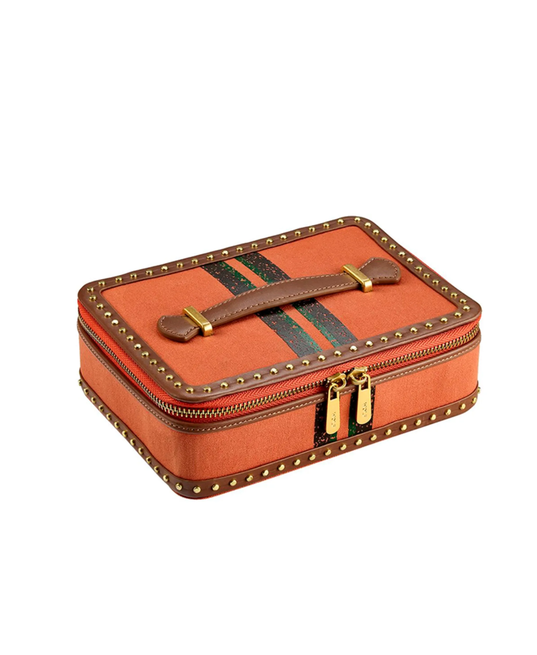 Joyero Ida WOLF Piel Naranja Medium - 190045