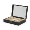 Joyero Palermo WOLF Piel Negra - 213202