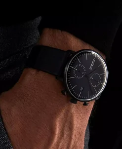 Junghans Max Bill Chronoscope Bauhaus 40 mm | 027/4409.02