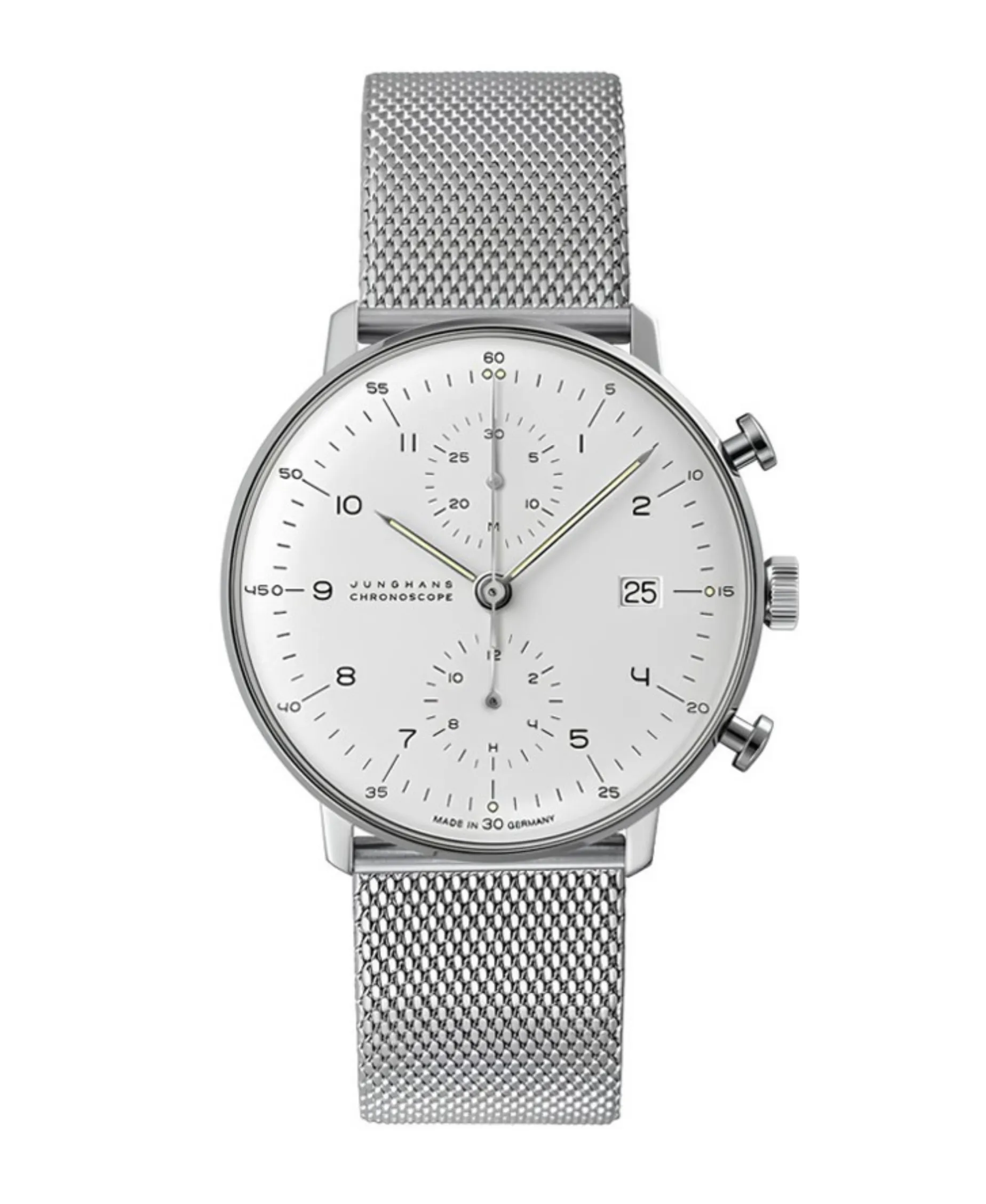 Junghans Max Bill Chronoscope 40 mm | 027/4003.46