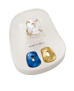 Kit Anillos Mattioli Puzzle En Oro Rosa Con Diamantes Marrones | MAN054R012G