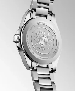 Longines Conquest Cuarzo Blanco Acero 38 mm | L3.750.4.12.6