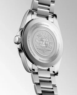 Longines Conquest Cuarzo Blanco Acero 41 mm | L3.860.4.12.6