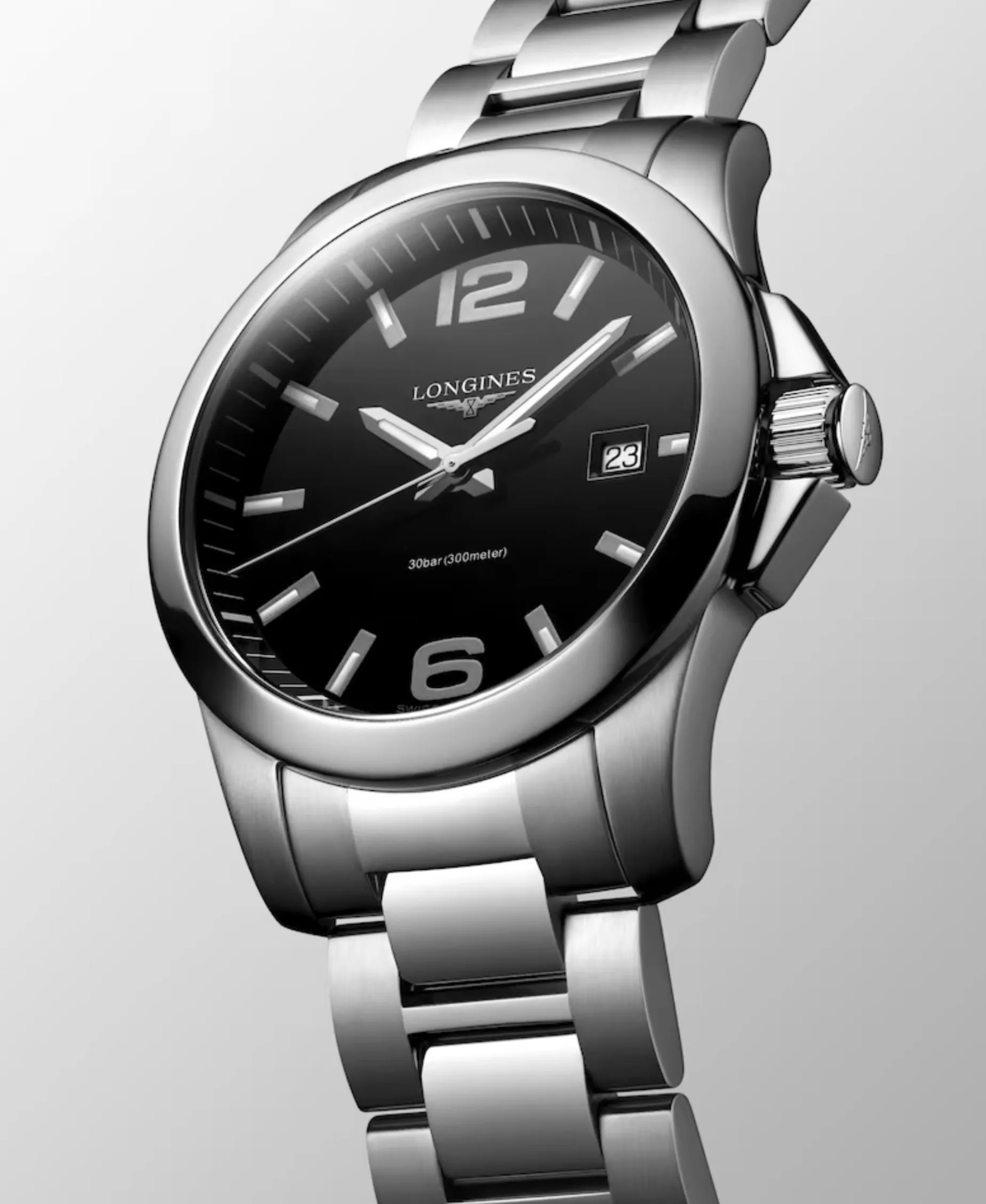Longines Conquest Negra 41 mm | L3.759.4.58.6