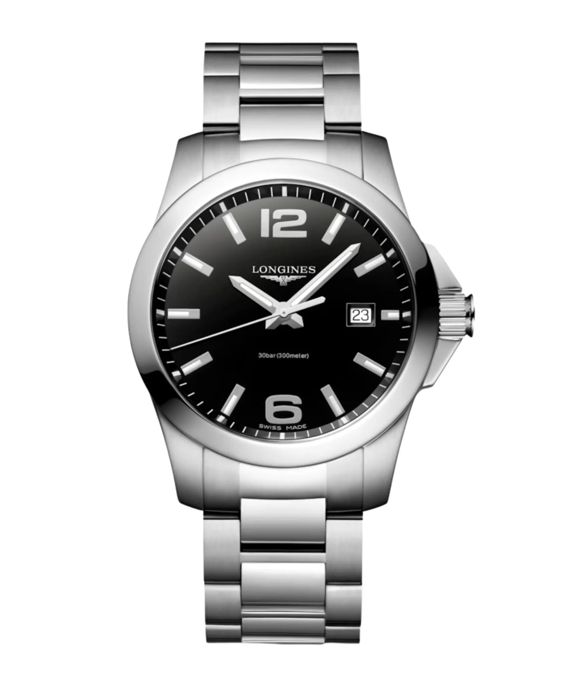 Longines Conquest Negra 41 mm | L3.759.4.58.6