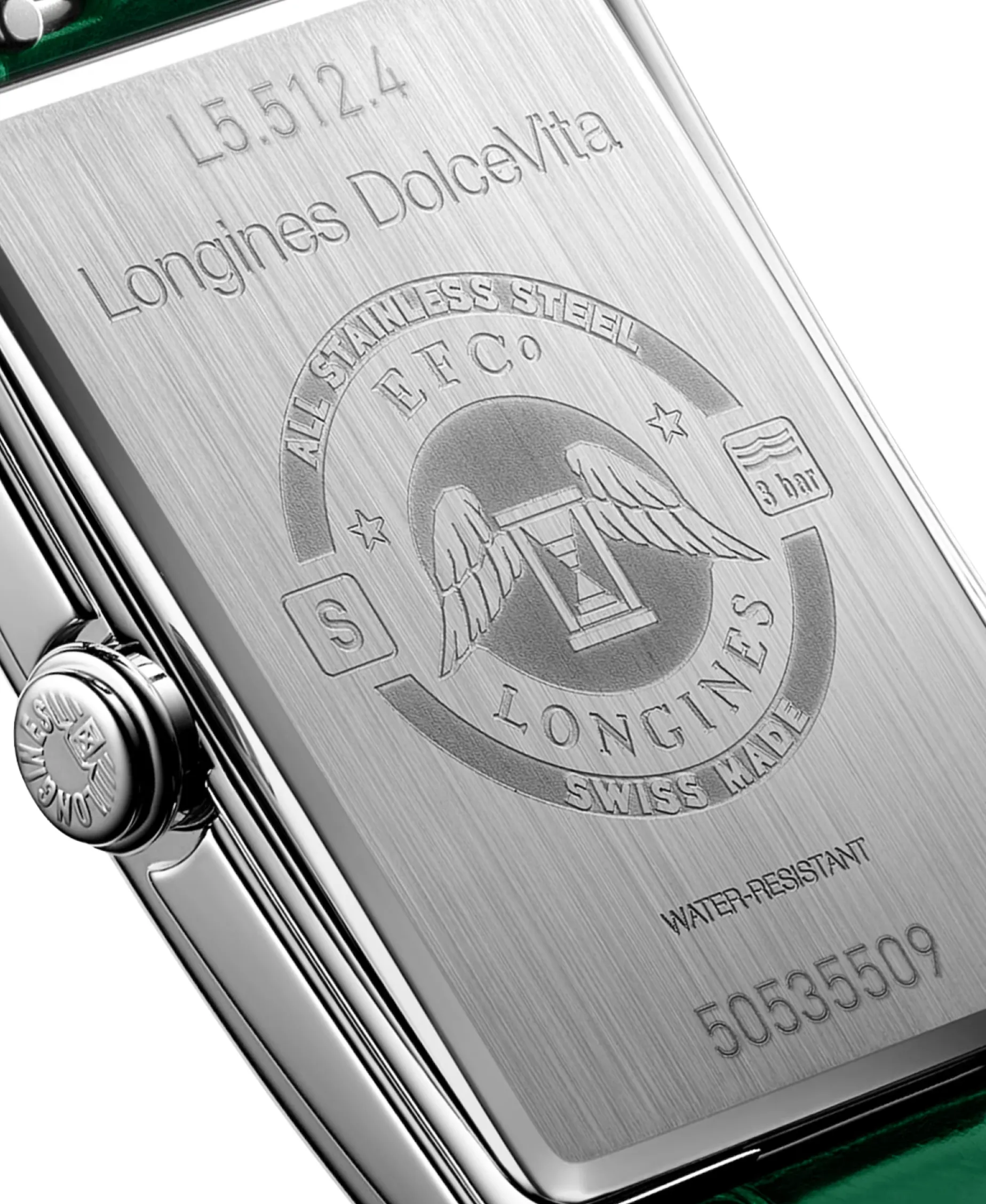 Longines DolceVita Cuarzo Plateado Acero 23.30 x 37 mm | L5.512.4.71.A