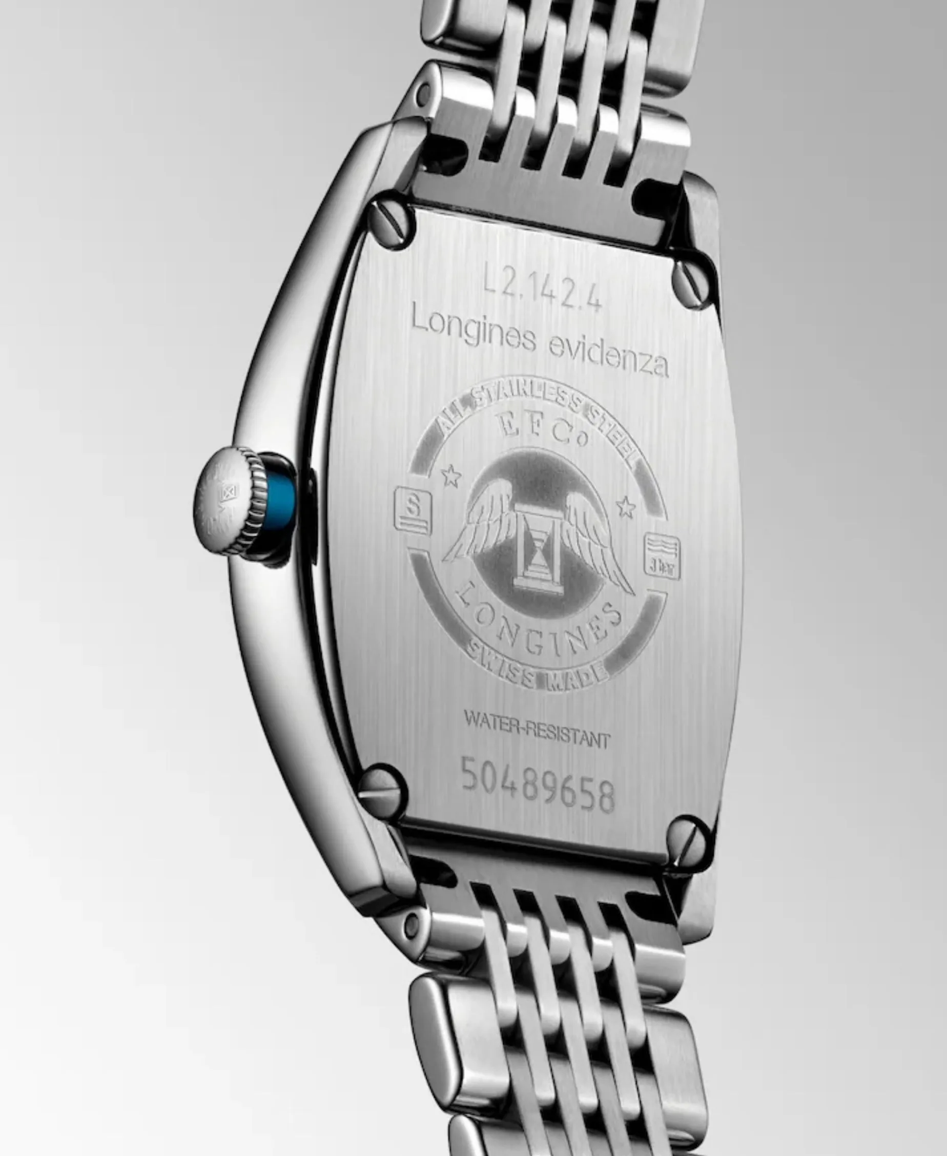 Longines Evidenza Automático Plateado Acero 26,00 x 30,60 mm | L2.142.4.73.6