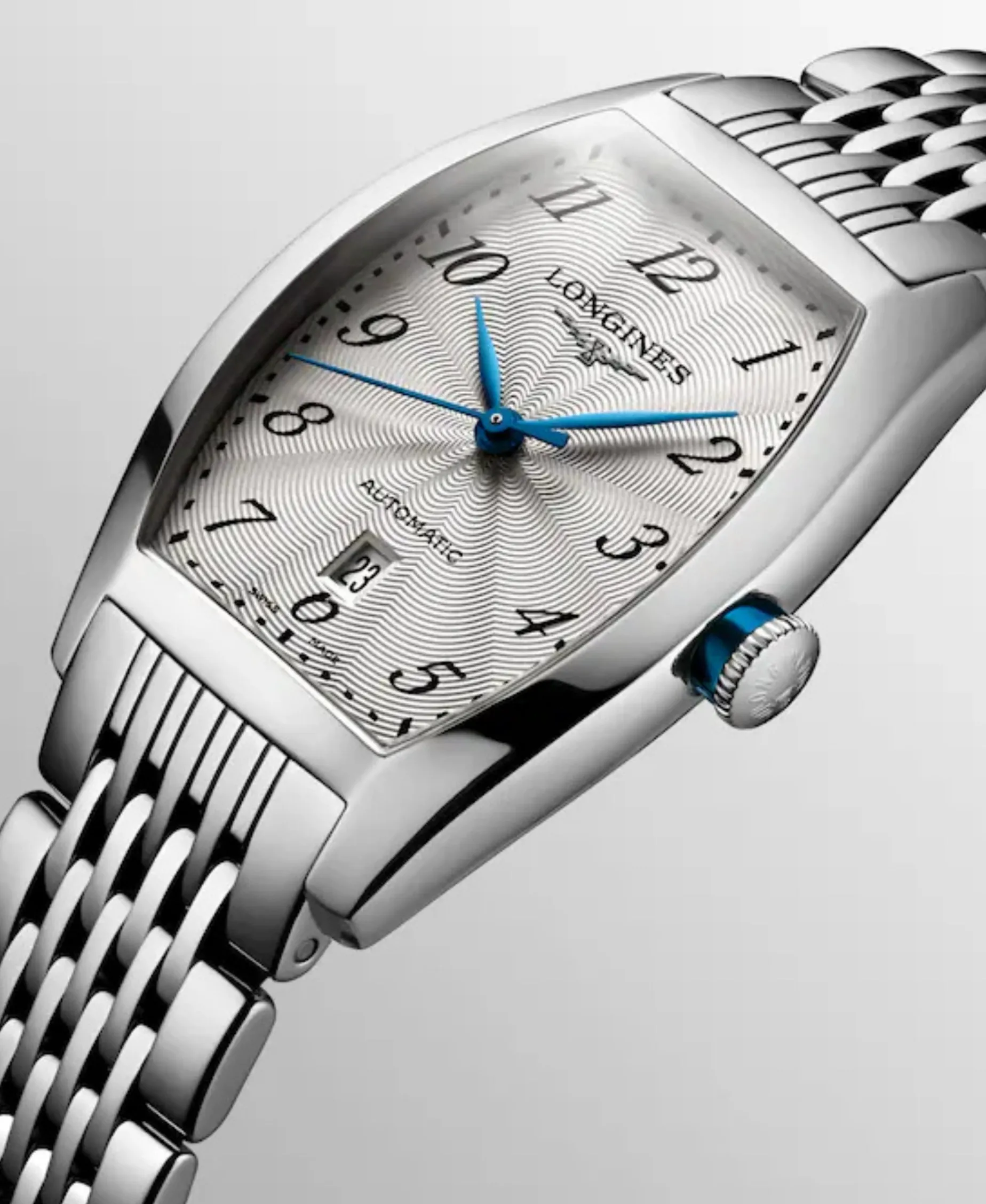 Longines Evidenza Automático Plateado Acero 26,00 x 30,60 mm | L2.142.4.73.6