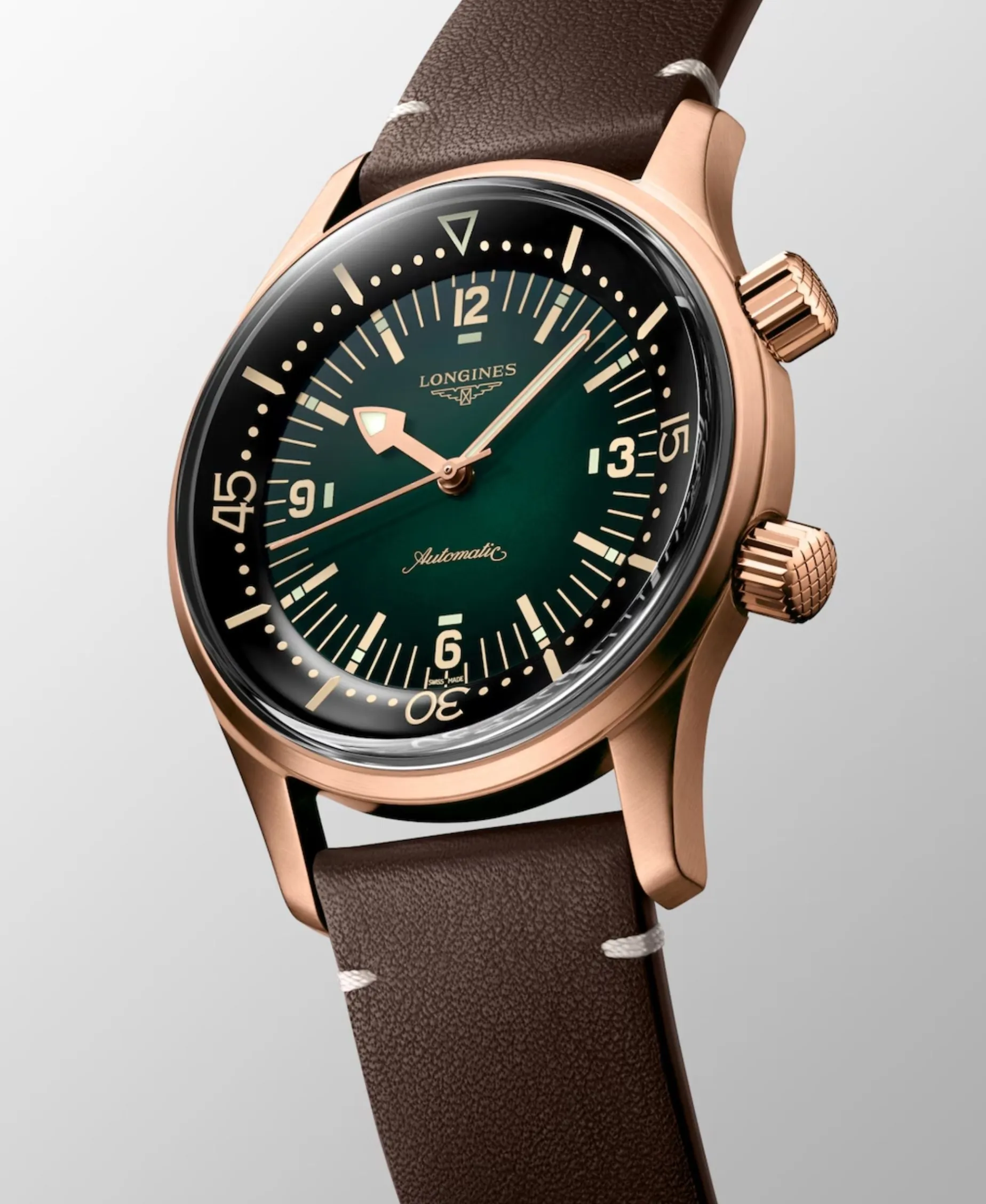 Longines Heritage Legend Diver Bronze 42 mm | L3.774.1.50.2