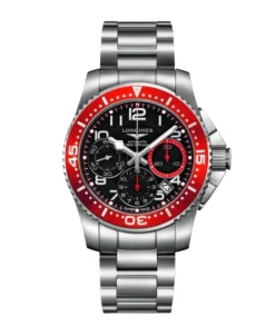 Longines HydroConquest Cronógrafo Negro 41 mm | L3.696.4.59.6