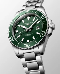 Longines HydroConquest Cuarzo Verde 42 mm | L3.769.4.06.6