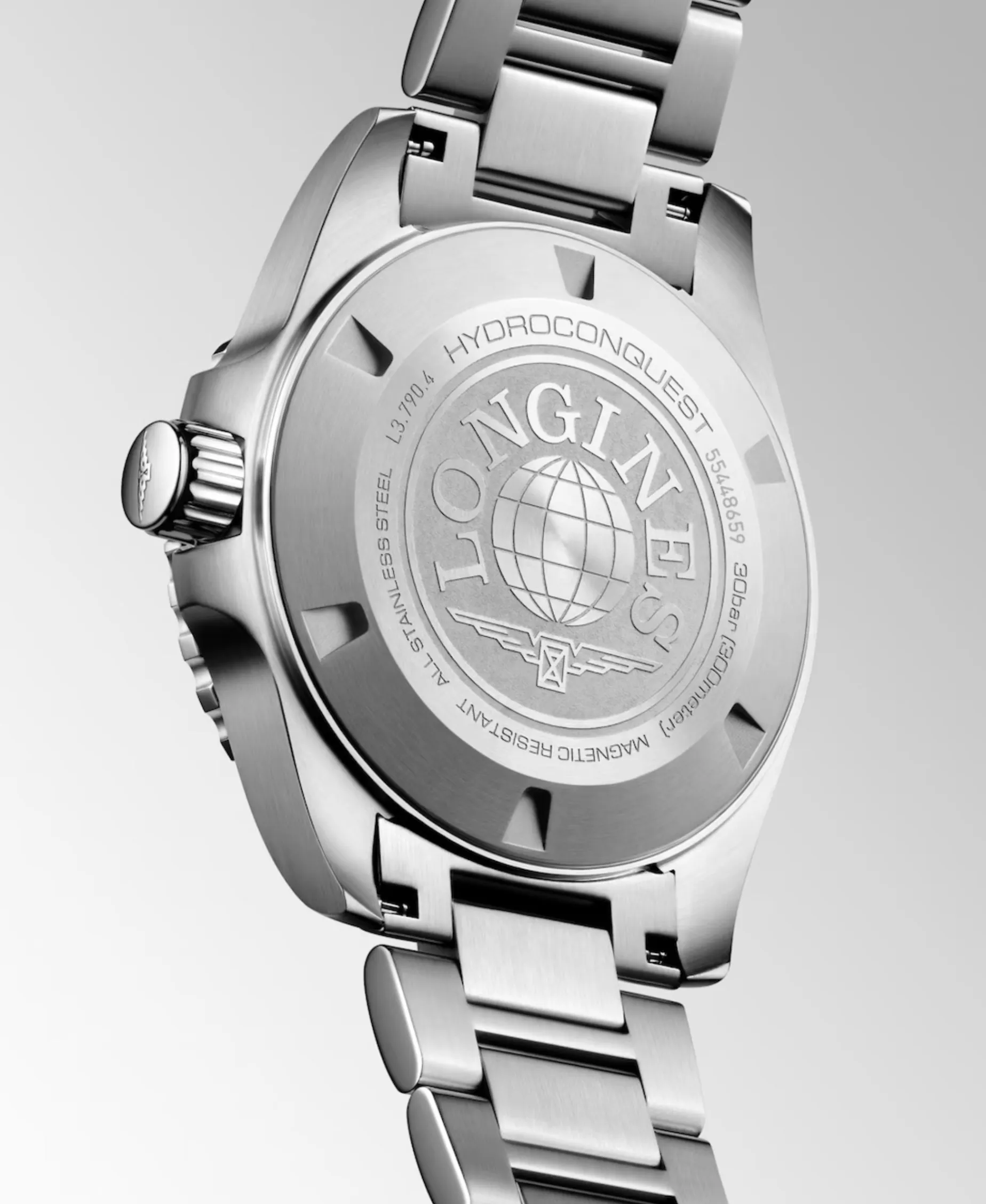 Longines HydroConquest GMT Negro 41 mm | L3.790.4.56.6