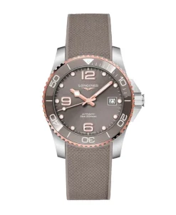 Longines HydroConquest Gris PVD Oro Rosa 39 mm | L3.780.3.78.9