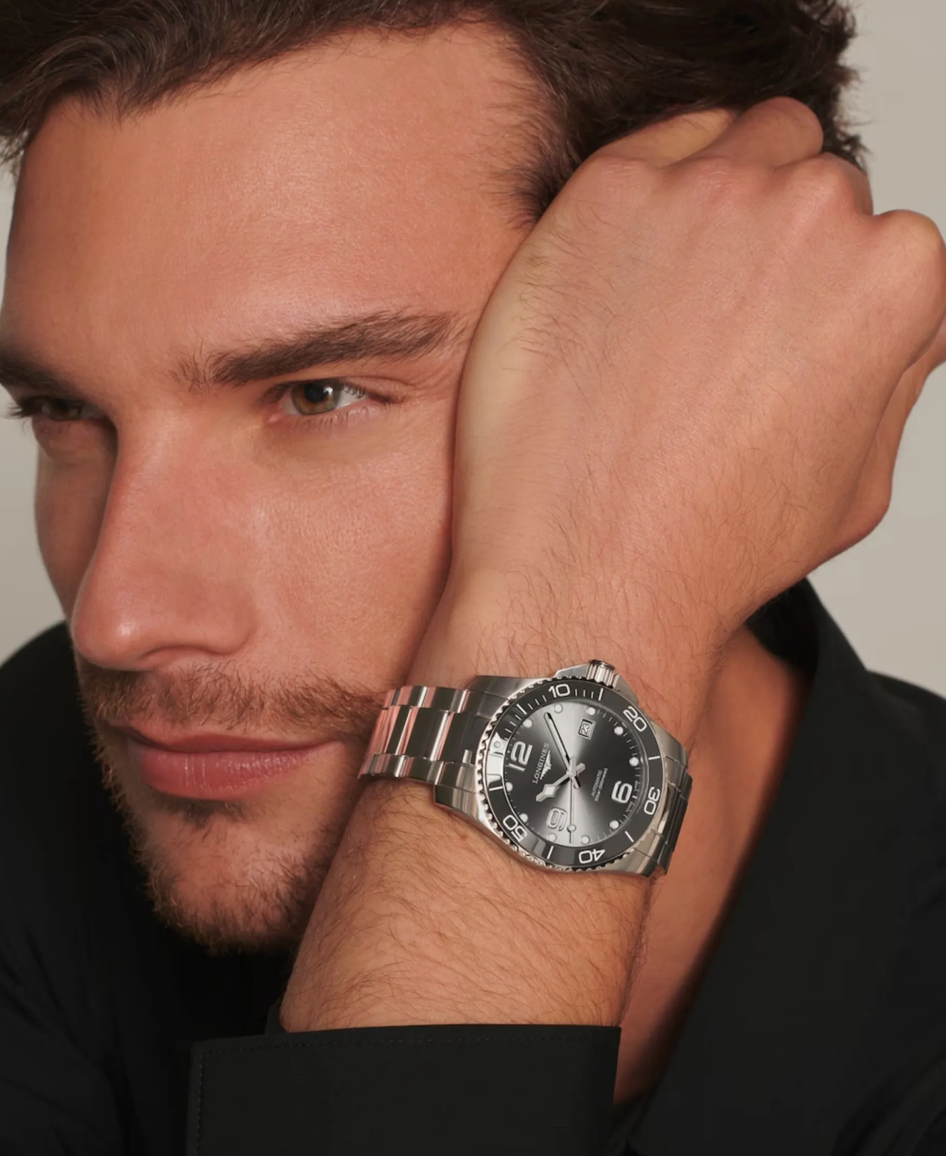 Longines HydroConquest Gris 41 mm | L3.781.4.76.6