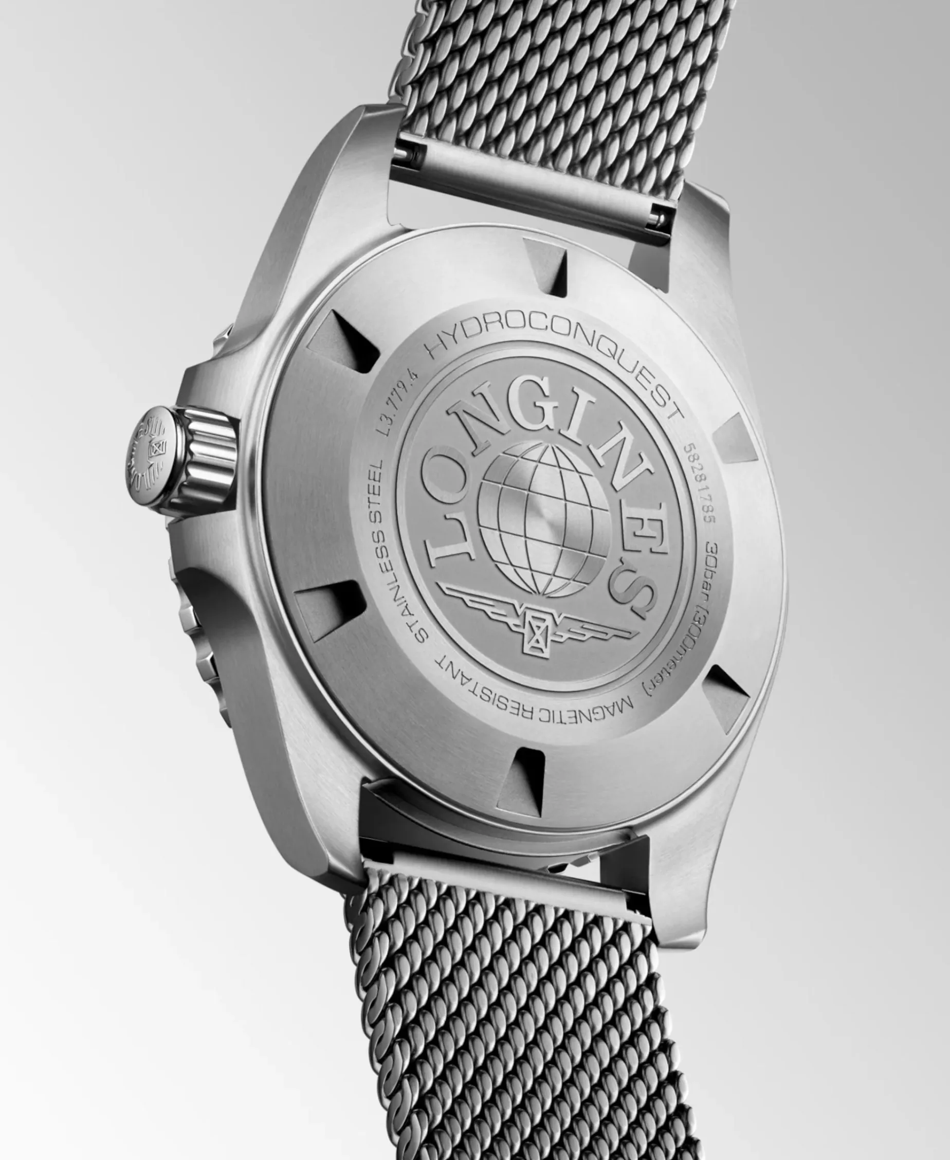 Longines HydroConquest Negro y Azul 39 mm | L3.779.4.90.6