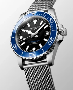 Longines HydroConquest Negro y Azul 39 mm | L3.779.4.90.6