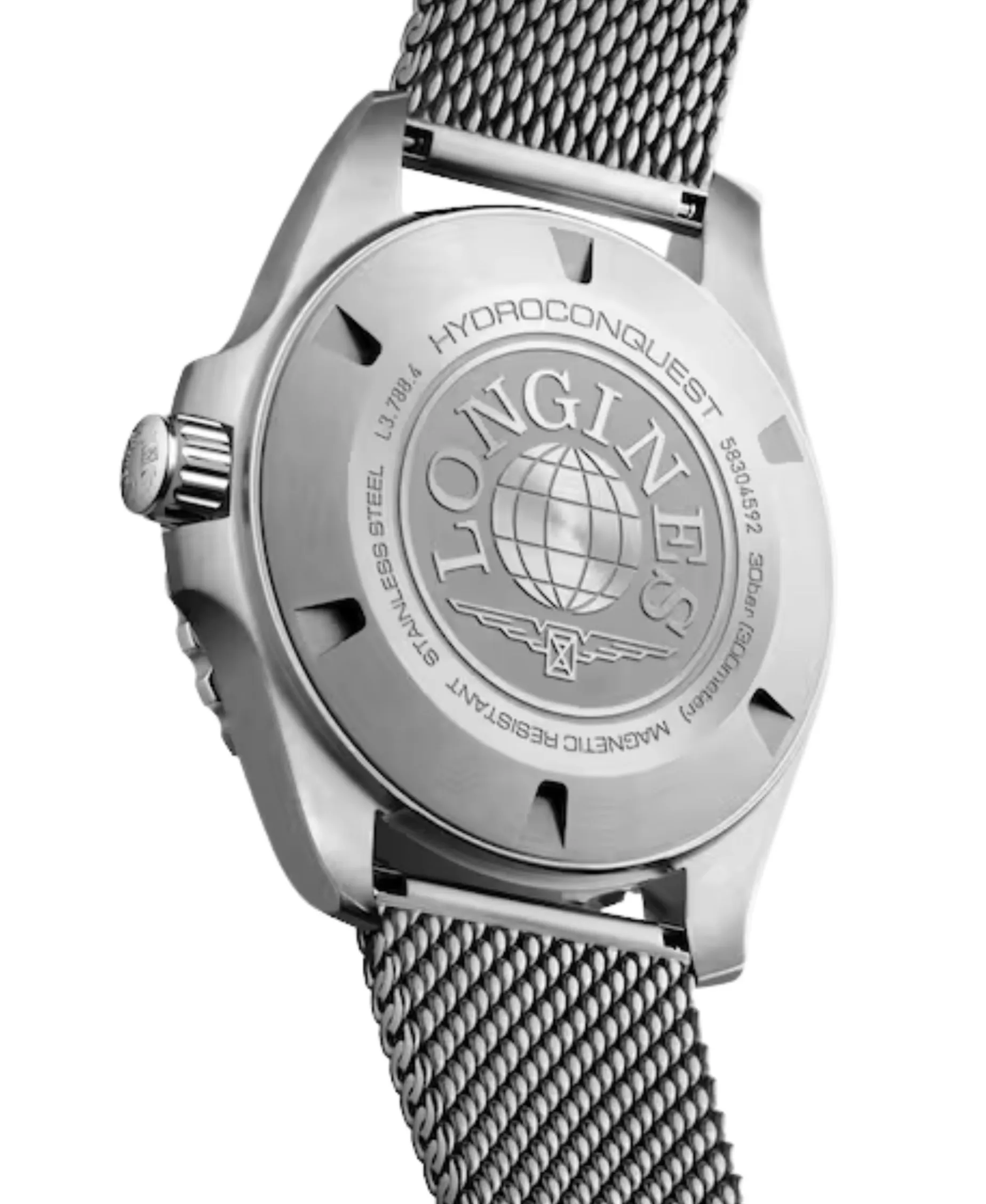 Longines HydroConquest Negro y Gris 42 mm | L3.788.4.70.6
