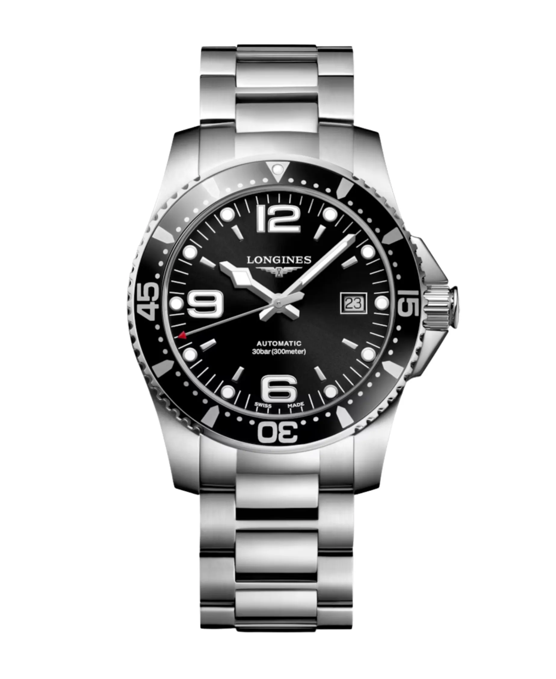 Longines HydroConquest Negro 41 mm | L3.742.45.6.6