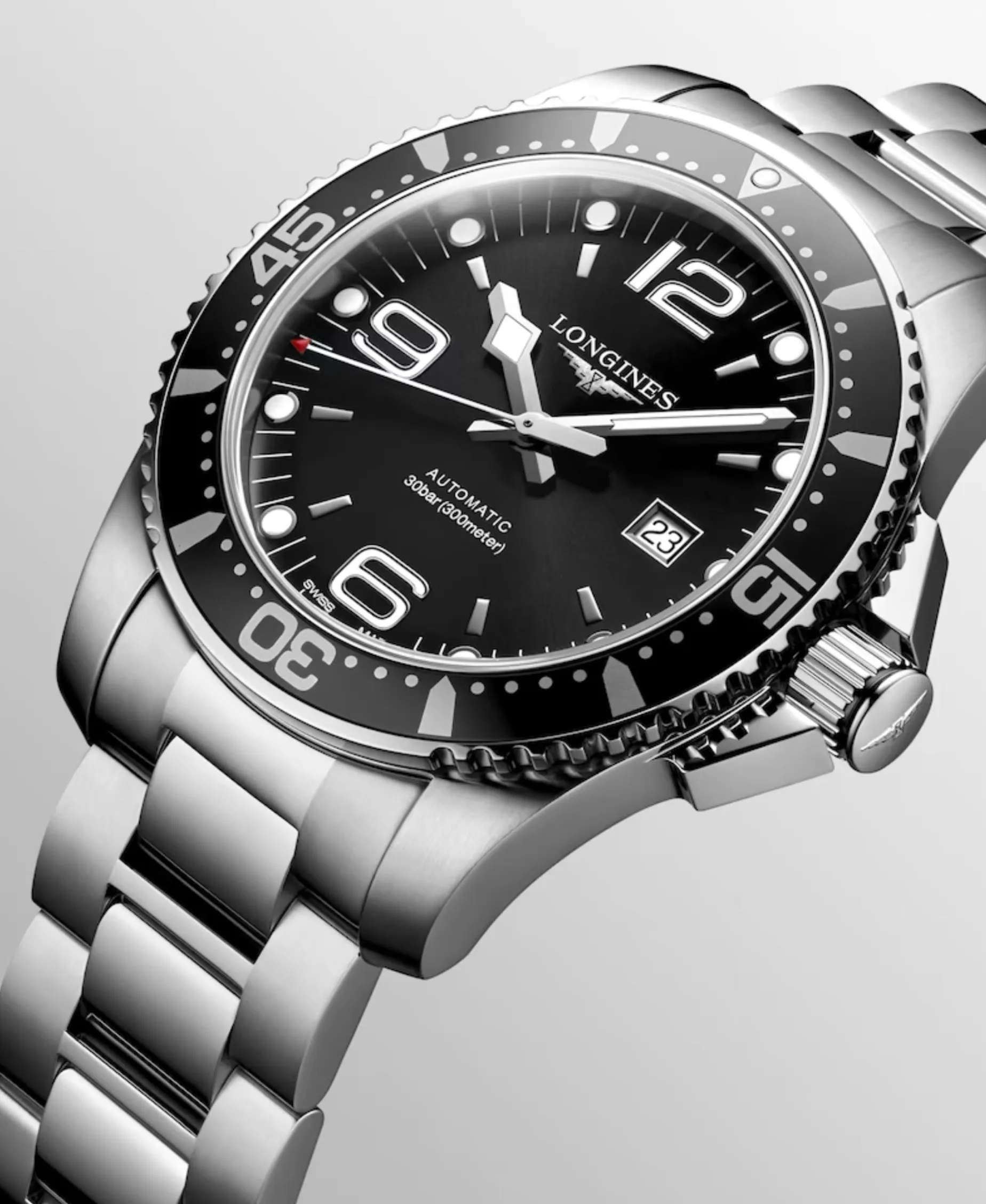 Longines HydroConquest Negro 44 mm | L3.841.4.56.6