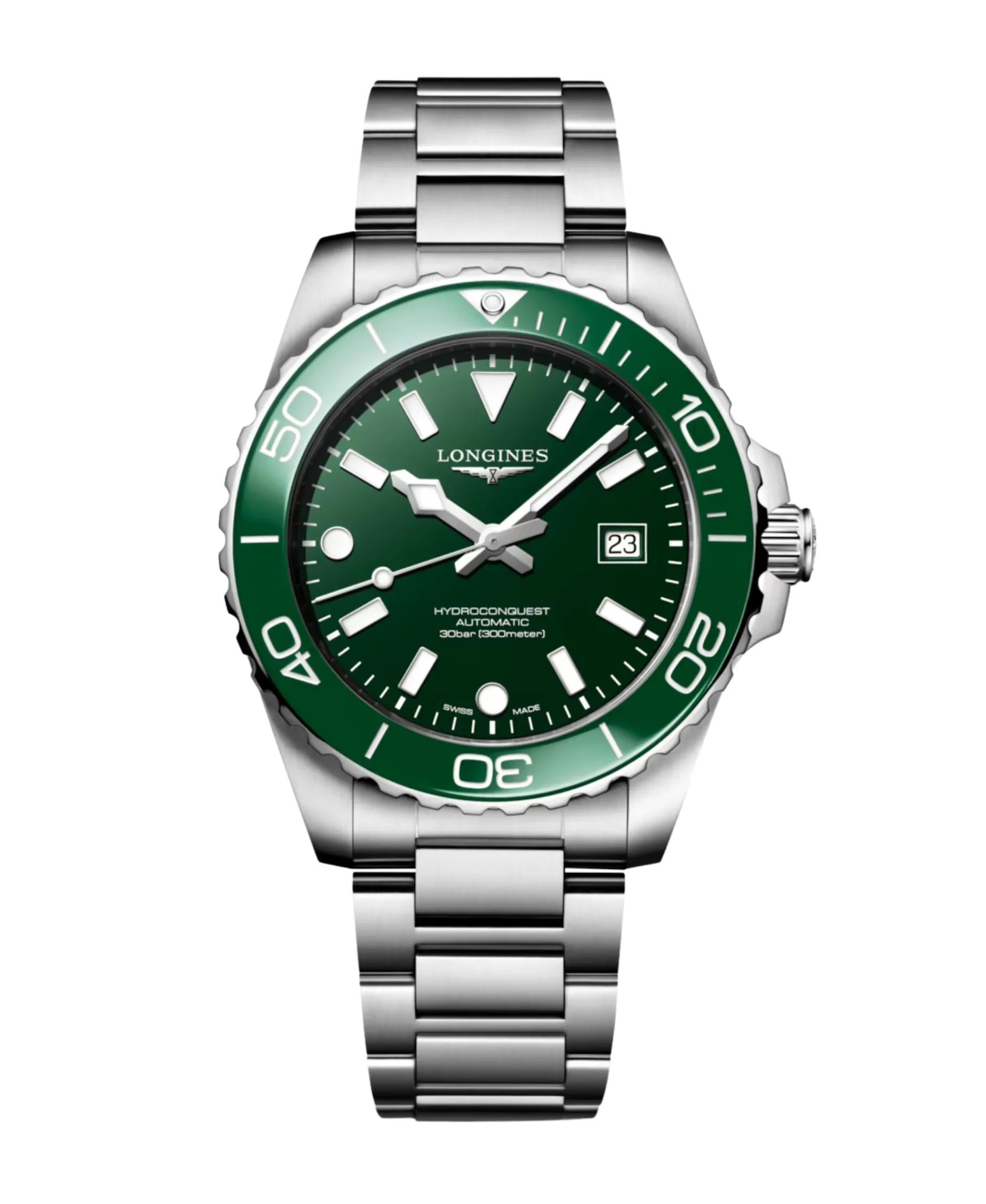 Longines HydroConquest Verde 42mm | L3.788.4.06.6