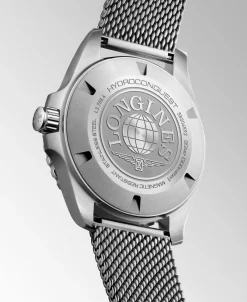 Longines HydronConquest Gris y Negro 39 mm | L3.779.4.70.6