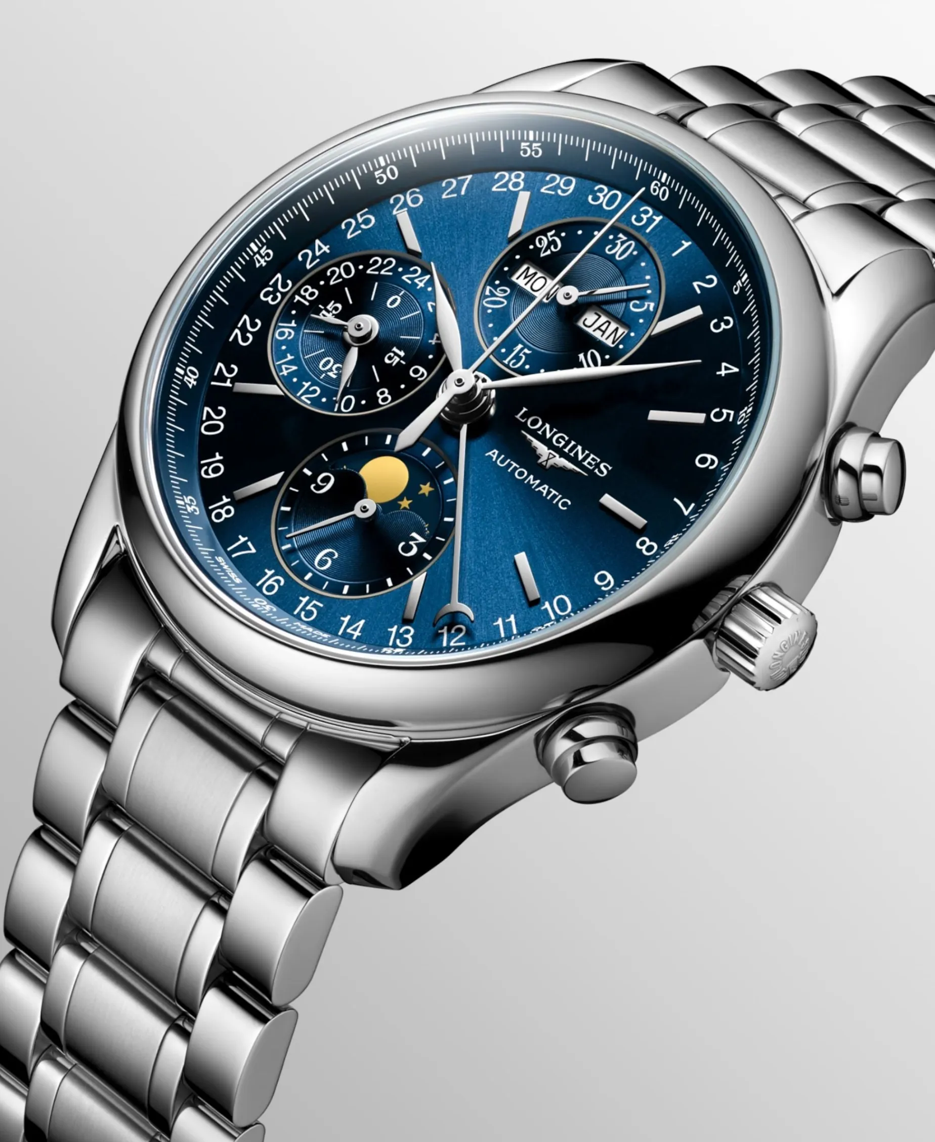 Longines Master Collection Chronograph Moonphase 40 mm | L2.673.4.92.6