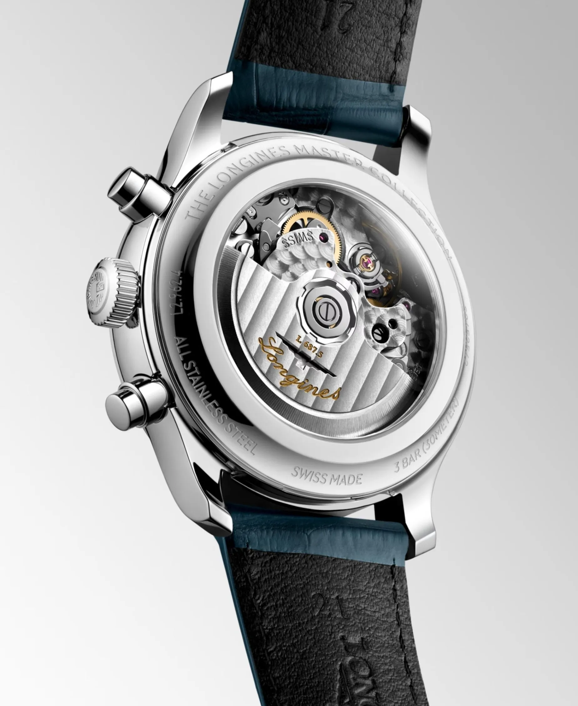 Longines Master Collection Chrono Moonphase Plateado Acero 41 mm | L2.962.4.73.2
