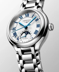 Longines PrimaLuna Moonphase Plateado 34 mm | L8.126.4.71.6