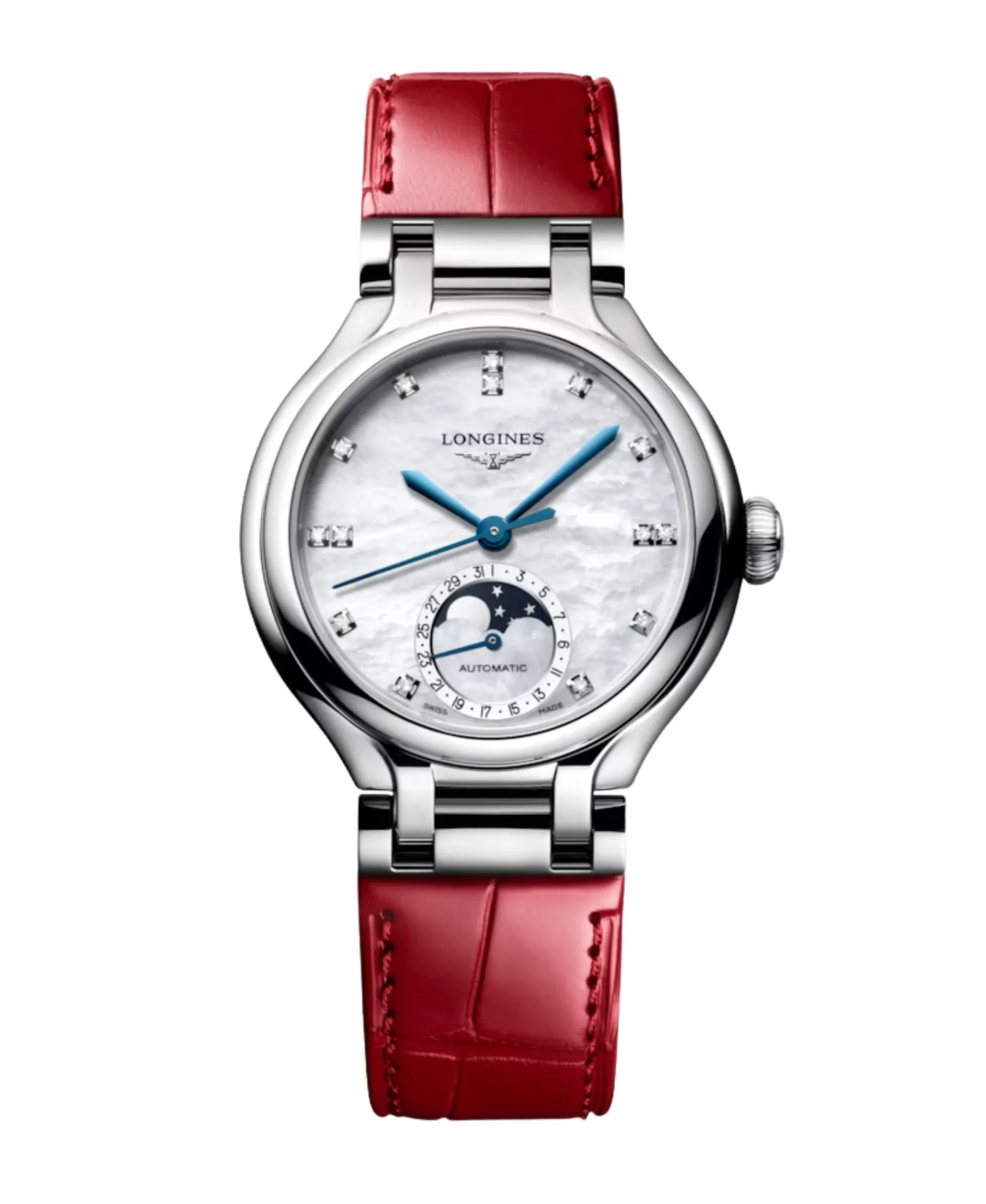 Longines PrimaLuna Moonphase Nácar 34 mm | L8.126.4.87.2