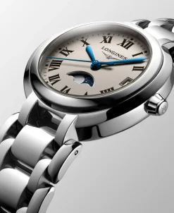 Longines PrimaLuna Moonphase Plateado Flinqué 30 mm | L8.115.4.71.6